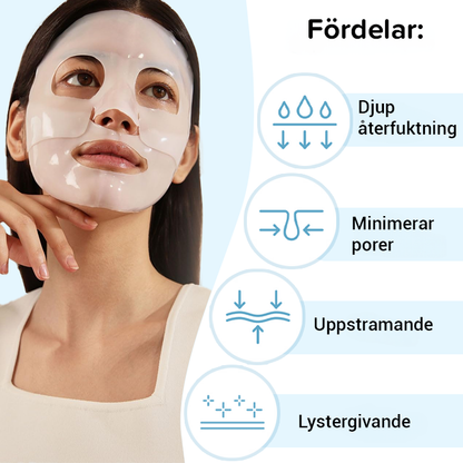 koreanska Bio-kollagen Riktigt djupt Mask (3 delar)