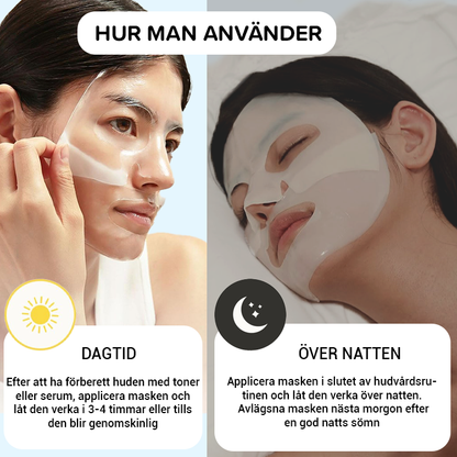 koreanska Bio-kollagen Riktigt djupt Mask (3 delar)