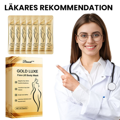 Guld Lyxigt Fast-Lift Byte Mask