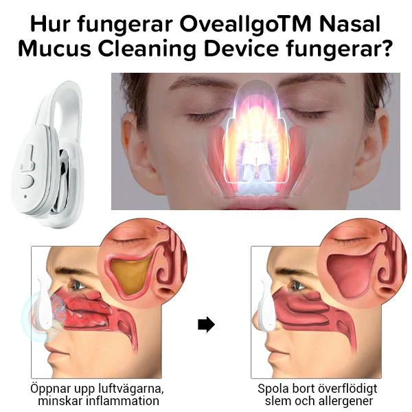 Andas väl Rengöringsanordning för nässlem