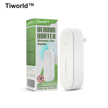 Tiworld™ VerminVortex Ultraljudsskydd mot skadedjur (EU PLUG)