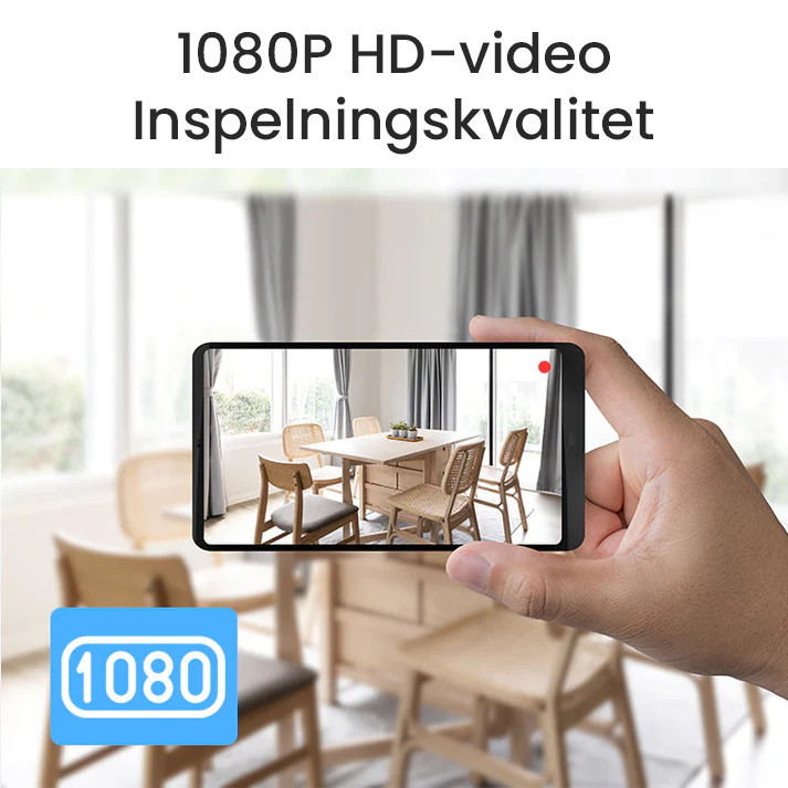 Ficka Utsikt HD 1080P Kompakt Wi-Fi Kamera