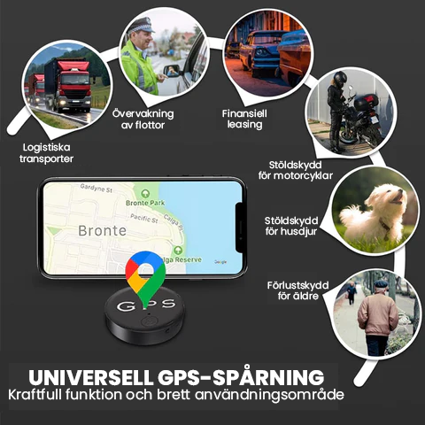 EasyFind magnetisk GPS-spårare i miniformat